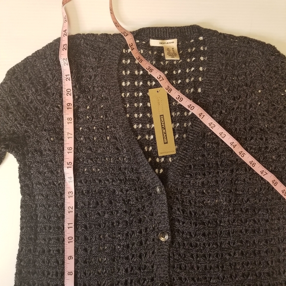 NWT DKNY Open Knit Cardi - Picture 6 of 8